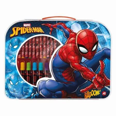 Kit de dessin Art Case Spiderman, +3 ans, Art Greco