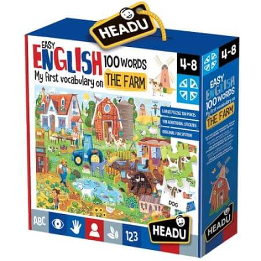 Englisch lernen, Bauernhof, Headu