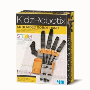Robot Hand Construction Kit Kidz Robotix, 8 years +, 4M