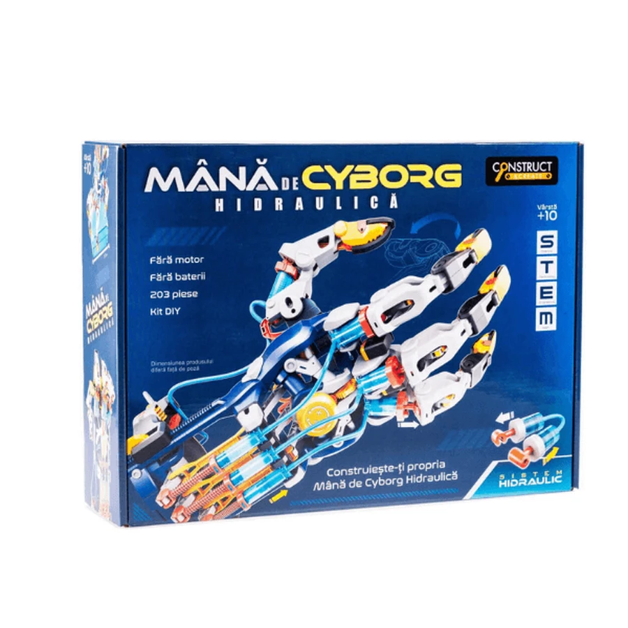 Hydraulic cyborg hand building kit, +10 years, The Source