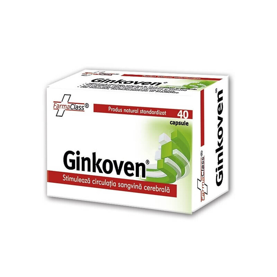 Ginkoven, 40 gélules, FarmaClass