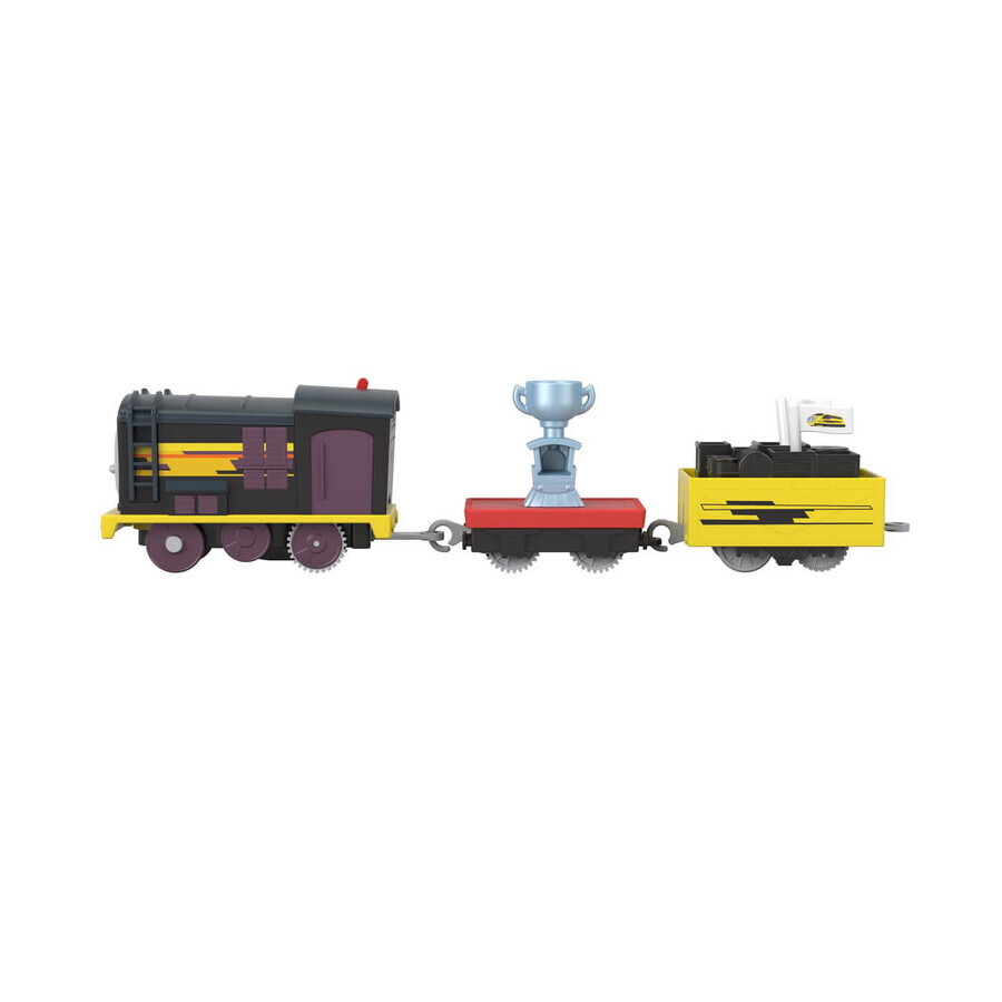 Diesellocomotief met 2 wagons, Thomas &amp; Friends