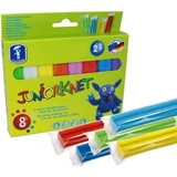 Plasticine non-toxic, 8 colours, 6280307, Feuchtmann