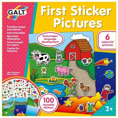 Mon premier jeu de stikers, + 3 ans, Galt