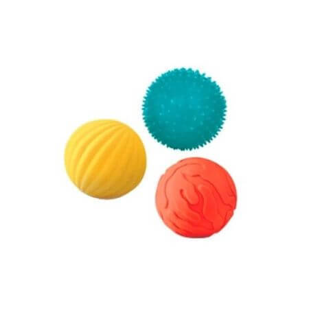 Set di 3 palline sensoriali, Ludi