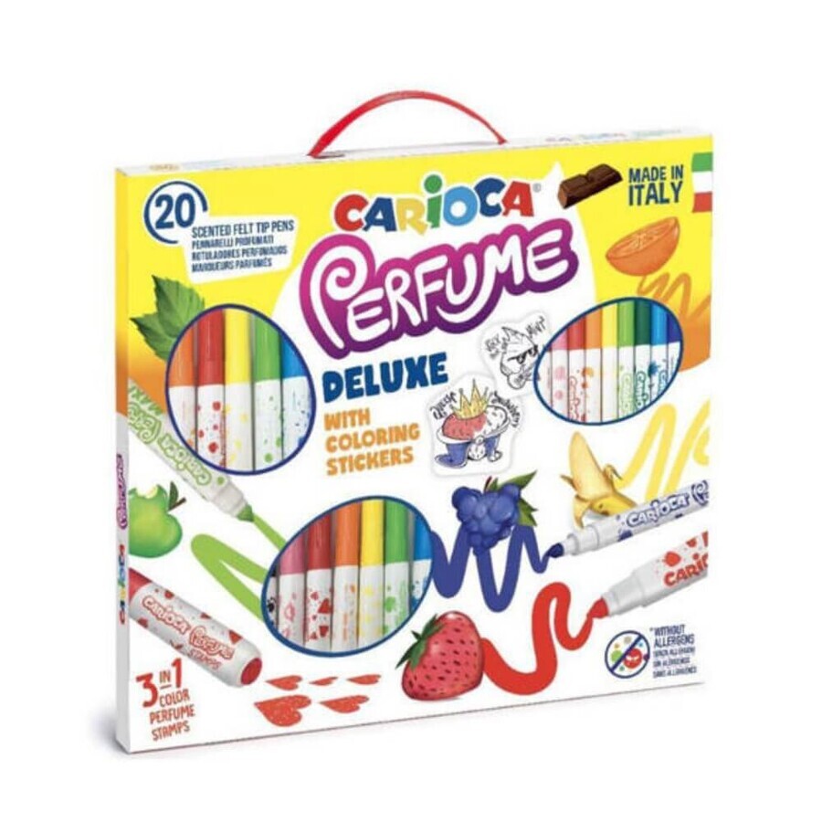 Set maxi profumato carioca, 30 pezzi, Carioca