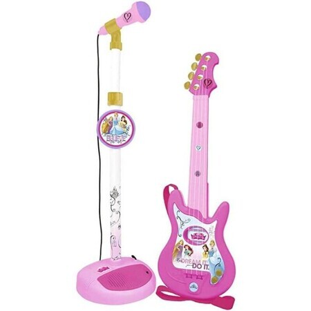 Set de guitare avec microphone Disney Princesses, +3 ans, Reig