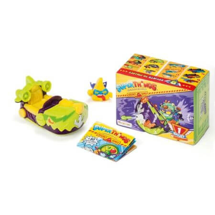 Ensemble de figurines Secret Spies + Spy Jet, + 3 ans, Superthings