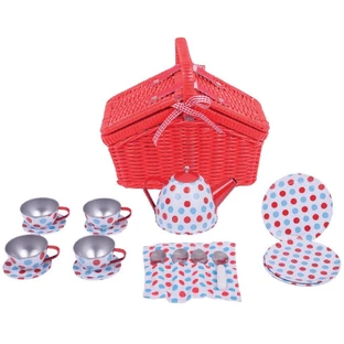Mijn polka dot picknickset, 3 jaar+, Bigjigs
