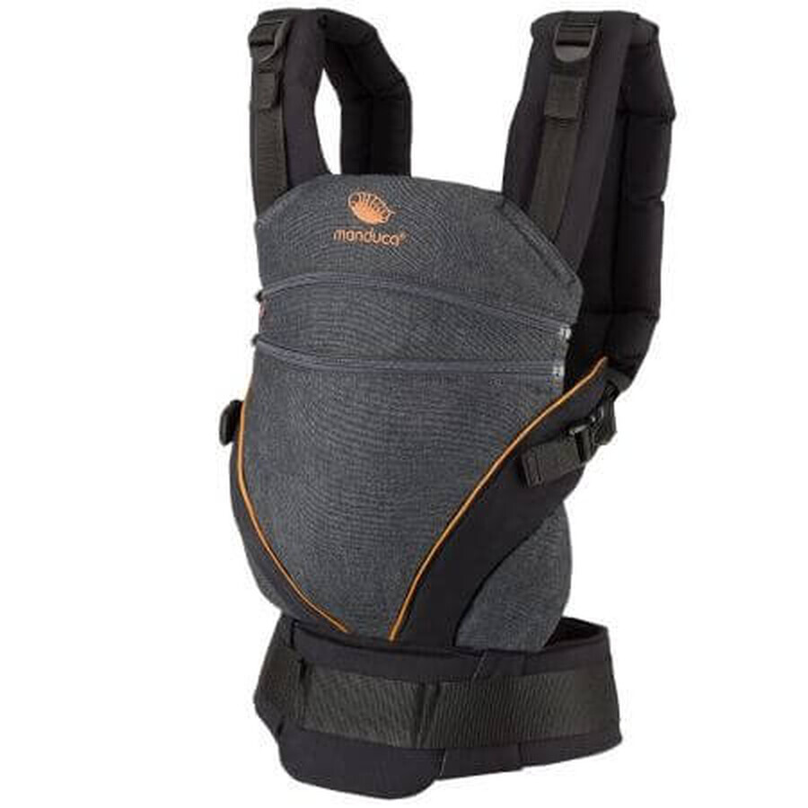 Système de portage Port-Bebe XT, Denim Black, Manduca