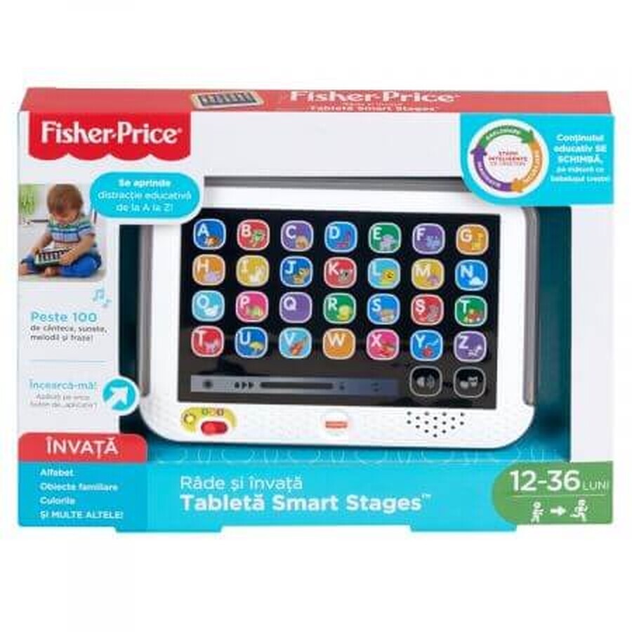 Tablet educativo in rumeno, +12 mesi, Fisher Price