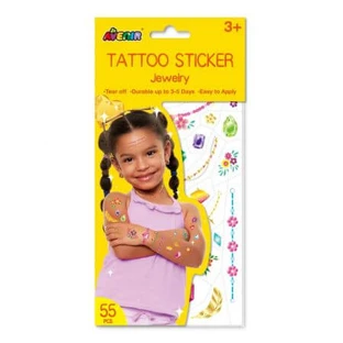 Tatuajes para niños con joyas, 3+ años, Avenir