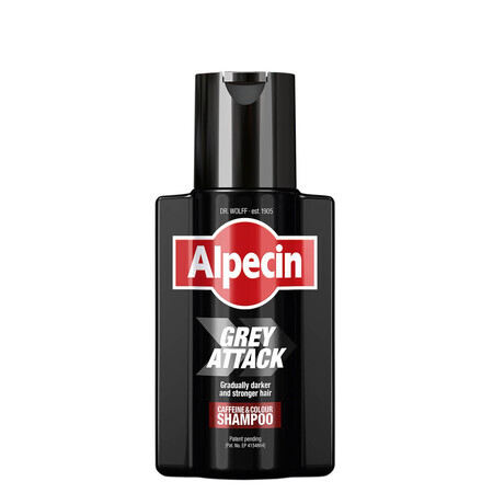 Alpecin Grey Attack Cafeïne shampoo x 200ml, Dr. Kurt Wolff