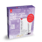 Paquet Revalid Hair Complex, 60 capsules + Revalid Moisturizing Hand Cream, 20 ml, Ewopharma