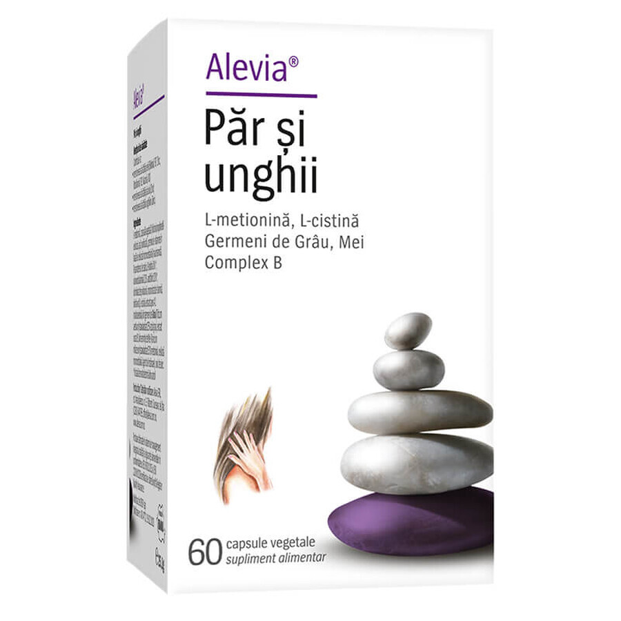 Par si unghii, 60 capsule vegetale, Alevia