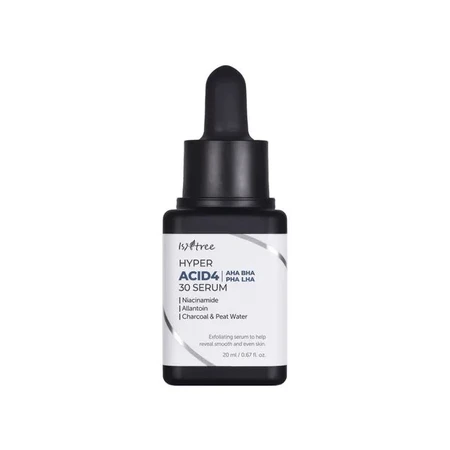 Exfoliating Serum with AHA, BHA, PHA and LHA, 20 ml, Isntree
