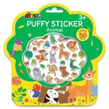 3D Animal Fluffy Stickers, +3 years, Avenir