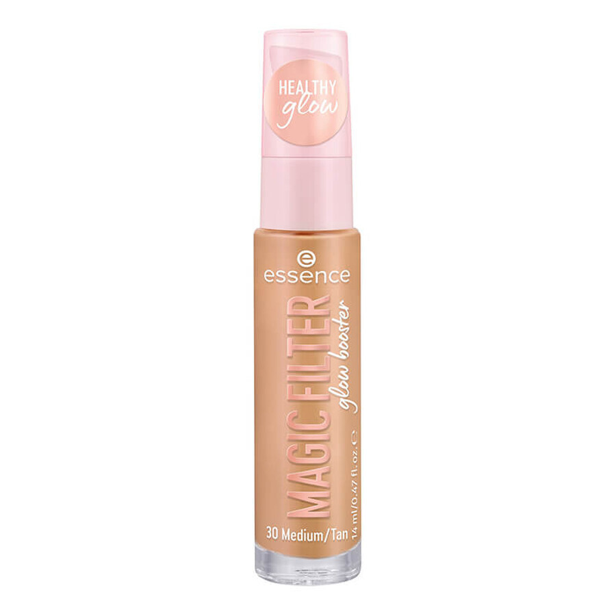 Colored make-up base Glow Booster Magic Filter, 30 - Medium/Tan, 14 ml, Essence