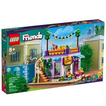 Cucina comunitaria Heartlake, +8 anni, 41747, Amici dei Lego