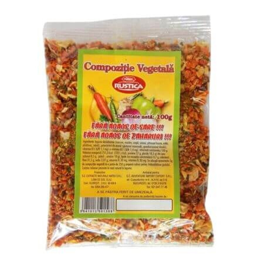 Vegetable composition, 100 g, Natex