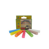 Coloured chalk, 7 colours, Okonorm