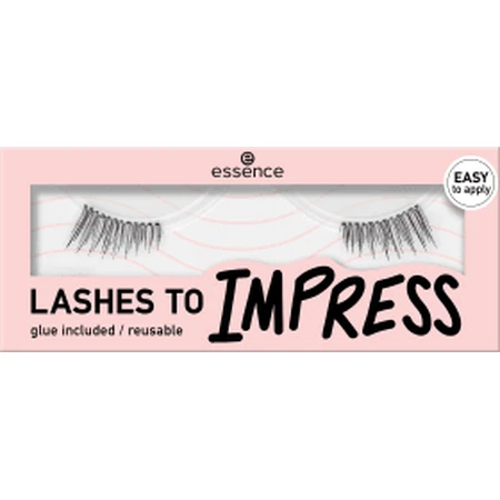 Valse wimpers Lashes to Impress, 03 - Half Lashes, 1 paar, Essence