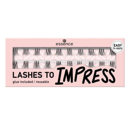 Valse wimpers Lashes To Impress, 07 - Gebundeld per stuk, 20 stuks, Essence