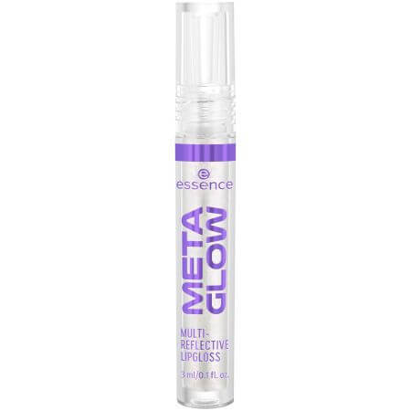 Meta Glow Multireflektierender Lipgloss, 01 - Cyber Space, 3 ml, Essence