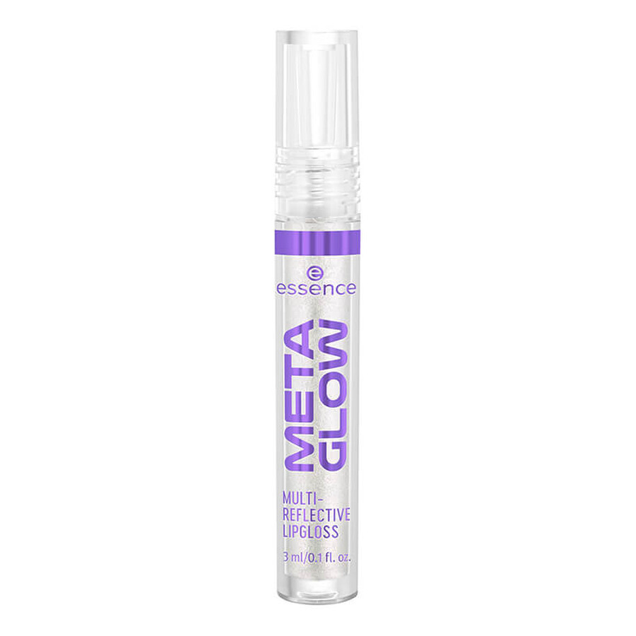 Meta Glow Multireflektierender Lipgloss, 01 - Cyber Space, 3 ml, Essence