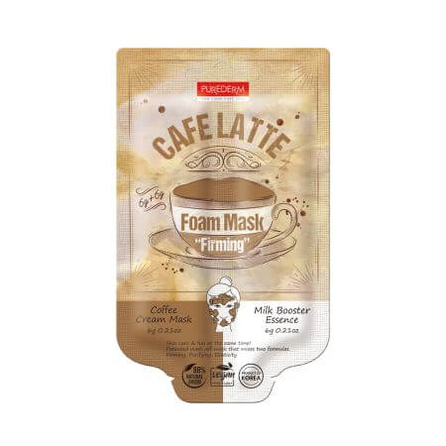 Masque moussant à l'extrait de café et au rétinol, 12 g, Purederm