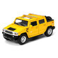 Hummer metalen kruiwagen, 13 cm, Kinsmart