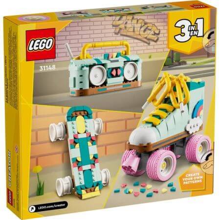 Retro rolschaats, +8 jaar, 31148, Lego Creator 3 in 1