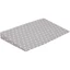 Inclined plane cushion White Stars, Grey, Twindeco