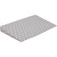 Inclined plane cushion White Stars, Grey, Twindeco