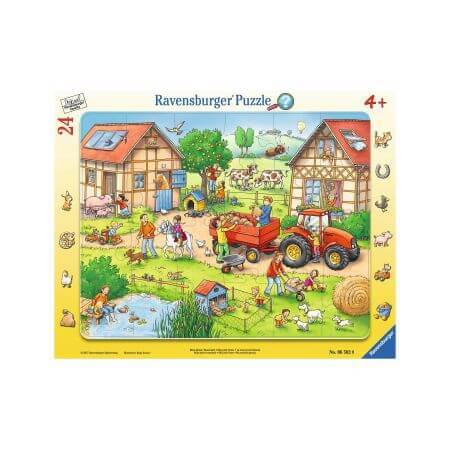 My Little Farm Puzzle, + 4 ans, 24 pièces, Ravensburger