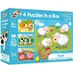 Set of 4 puzzles Farm animals, Galt