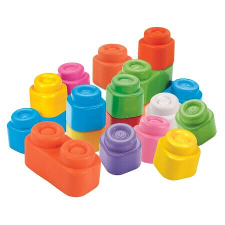 Set de 40 cubes souples, 6 - 36 mois, Clementoni