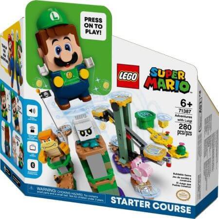 Ensemble de base des aventures de Luigi, 6 ans et +, 71387, Lego Super Mario