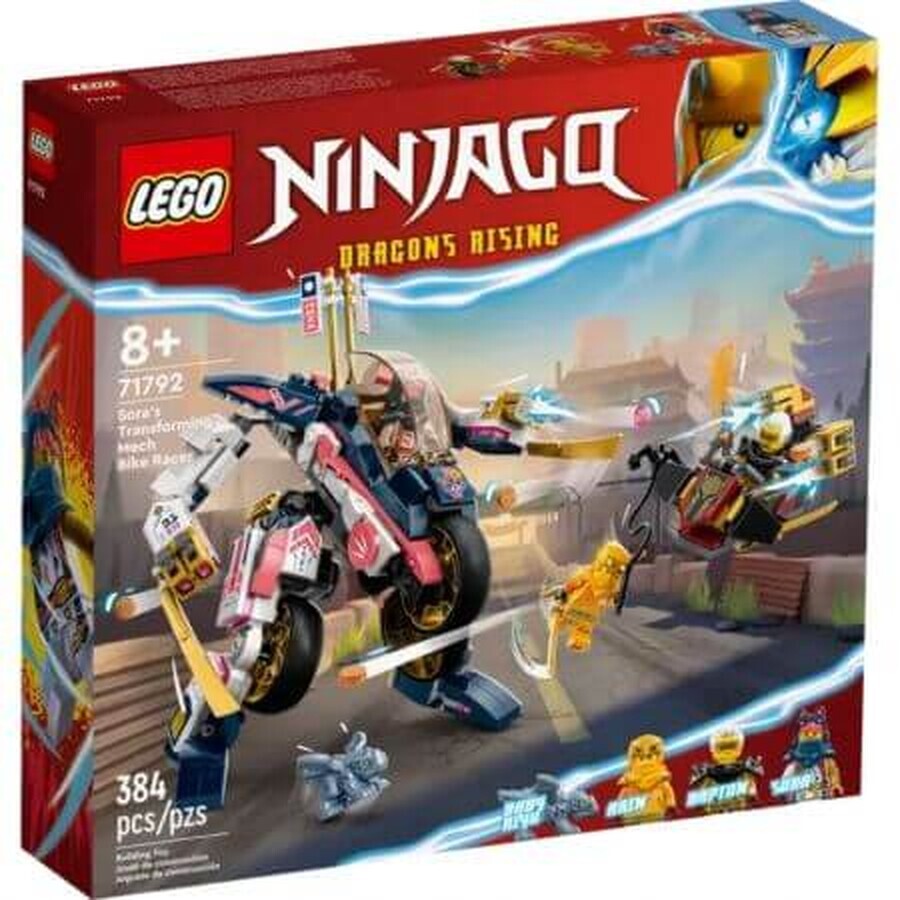 Lego Ninjago Sisters Transformer Roboter Speed Bike Creation Set, +8 Jahre, 71792, Lego