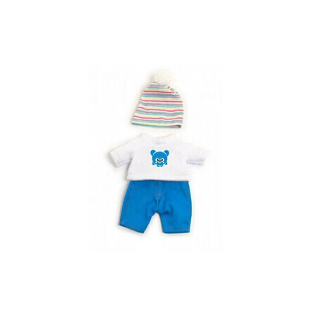 Koud weer kleding set voor jongen pop 21 cm, Miniland