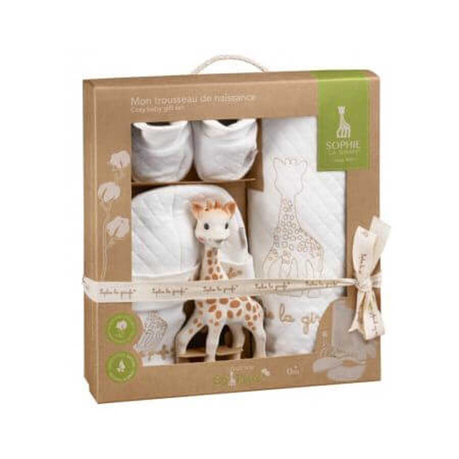So Pure Giraffe Sophie newborn set, +0 maanden, Vulli