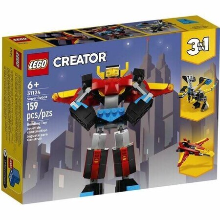 Super Roboter 3 in 1 Lego Creator, +6 Jahre, 31124, Lego