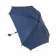 ShineSafe Blauwe verstelbare parasol met UV 50+ bescherming voor kinderwagen, Reer