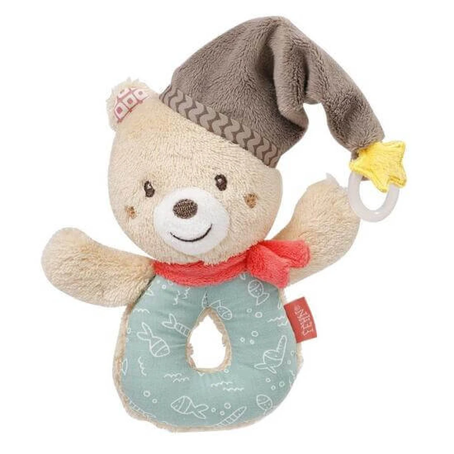 Babyrammelaar met ring Bruno Bear, +0 maanden, Fehn