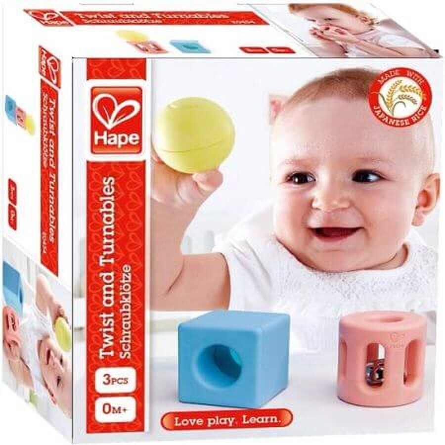 Forme geometriche sorridenti, +0 mesi, Hape