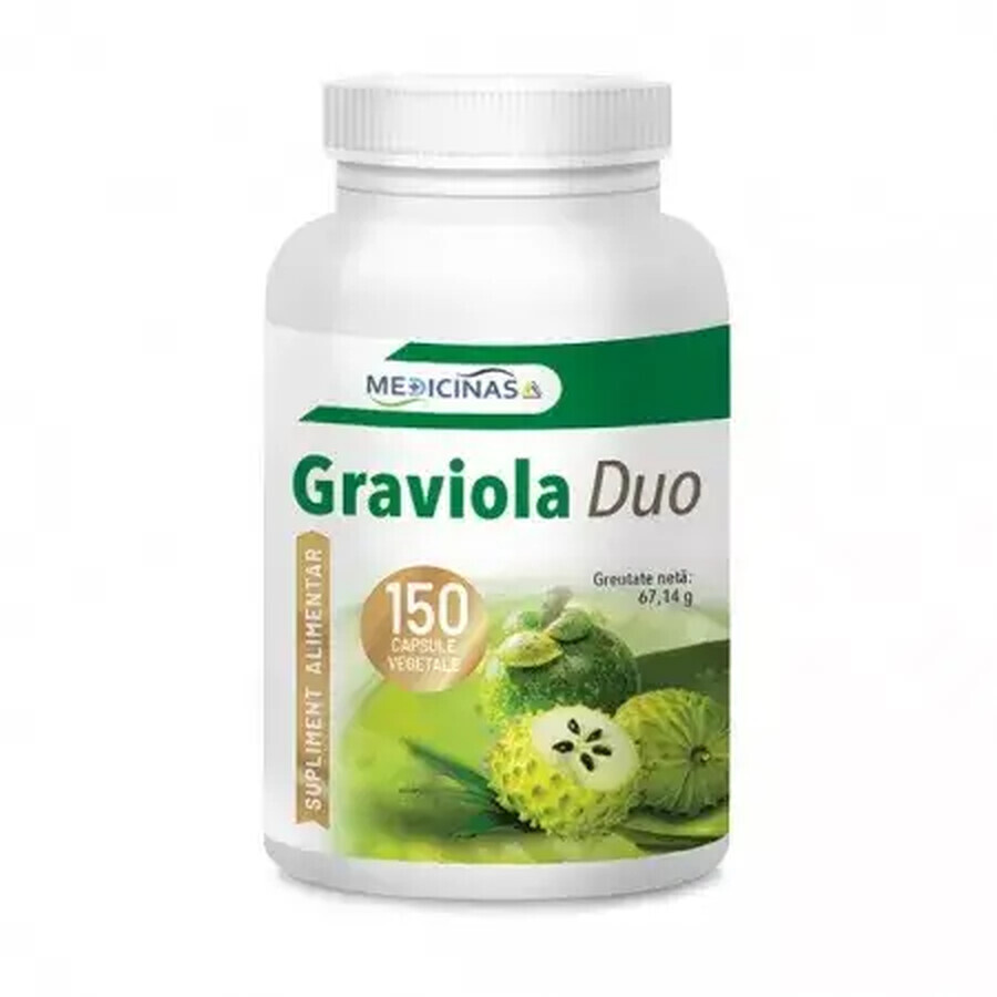 Graviola Duo, 150 Kapseln, Medicinas