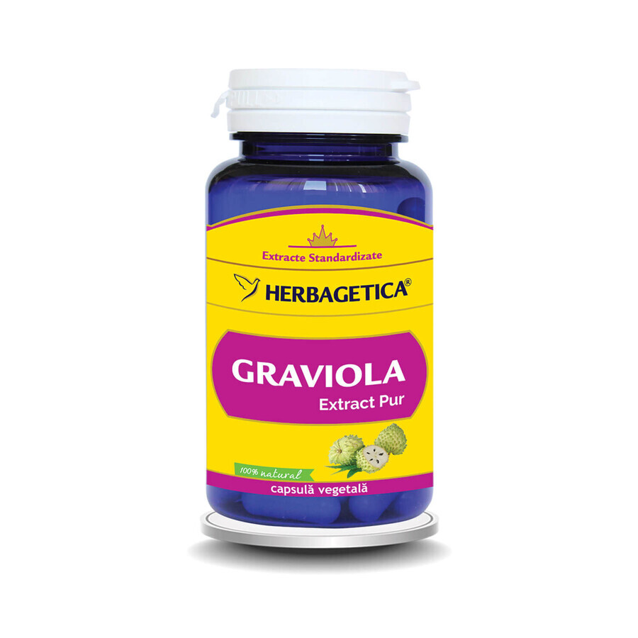 Graviola, 60 capsules, Herbagetica