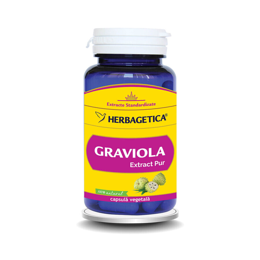 Graviola, 60 gélules, Herbagetica