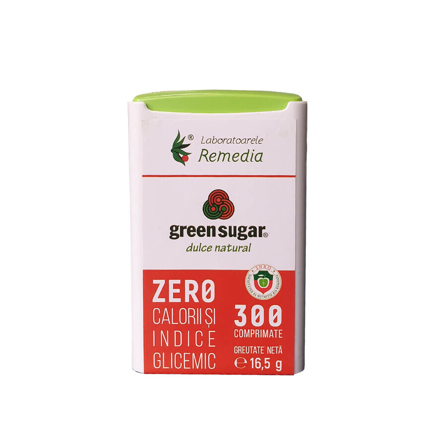 Groene Suikerdispenser, 300 tabletten, Remedia