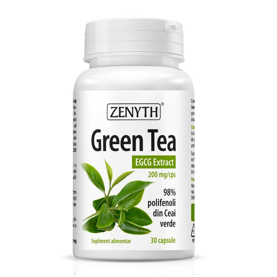 Groene thee EGCG-extract, 30 capsules, Zenyth